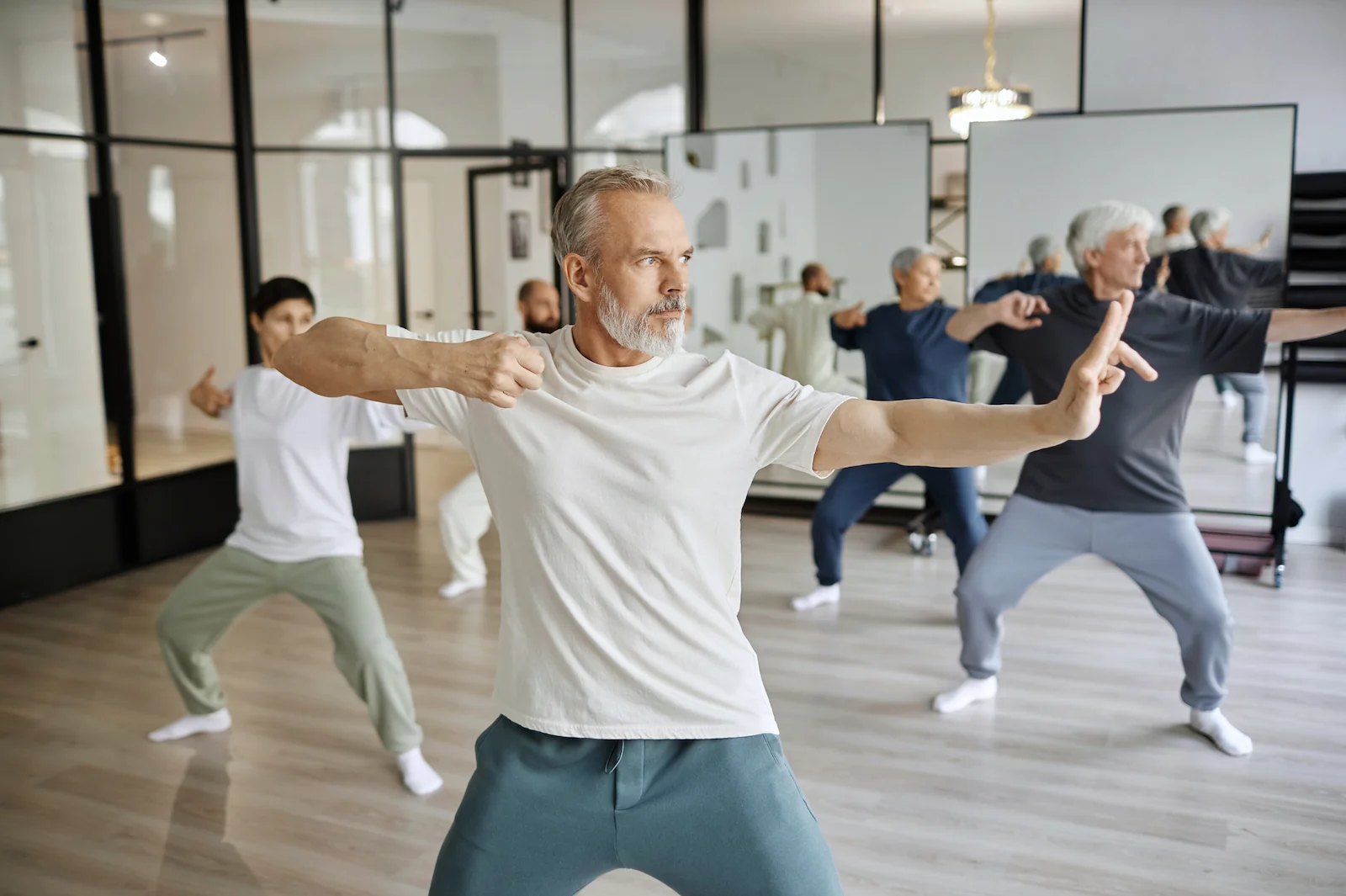 Active seniors in community
