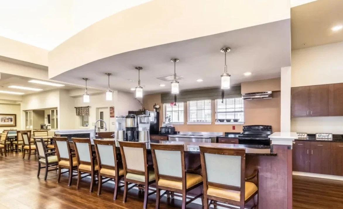 Greenridge Place Senior Assisted Living Memory Care in Westminster, CO dining room