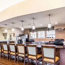 Greenridge Place Senior Assisted Living Memory Care in Westminster, CO dining room
