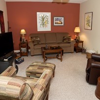 Cozy Cottage Living Room