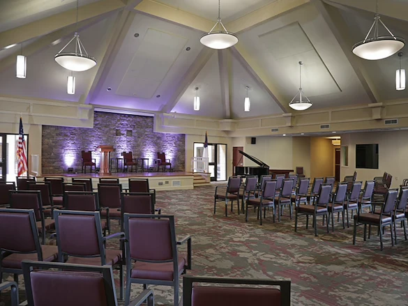 Pruitthealth lifestyle senior community Christian City Assisted Living Center in Union City, Georgia religious chapel