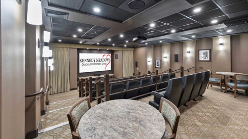 Kennedy Meadows Gracious Retirement Living Hawthorn Senior Independent Living in North Billerica, Massachusetts movie theater