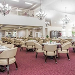 Linwood Estates Gracious Retirement Living Hawthorn Senior Independent Living in Lawrenceville, Georgia dining room