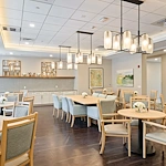 The Barclay at Charlottesville dining room