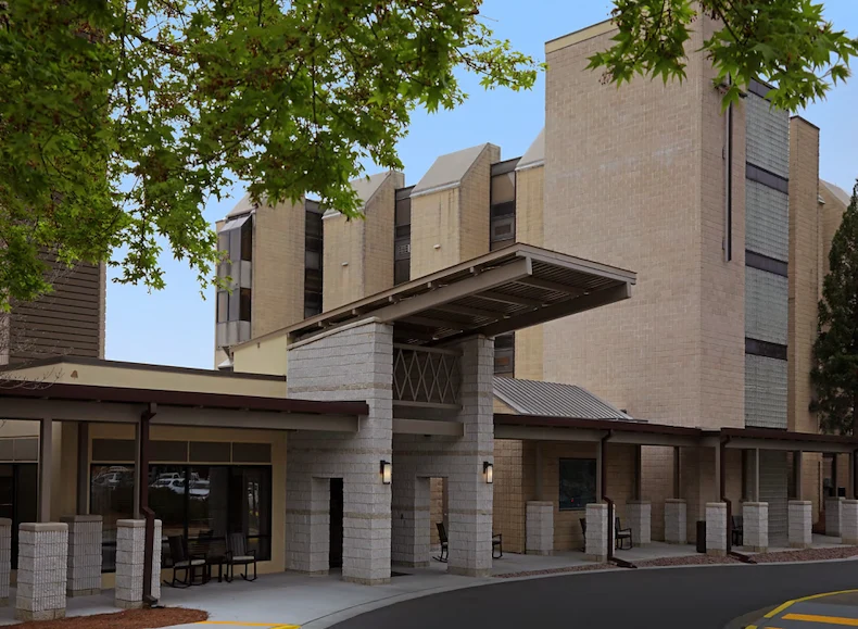 Christian City Skilled Nursing and Rehabilitation Center by PruittHealth in Union City, Georgia front exterior