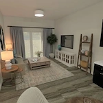 Calumet Trace - a Charter Senior Living Community apartment living room