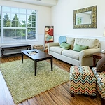 Hillside Senior Living in McMinnville, OR, living room