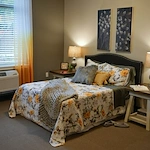 Fieldstone Memory Care of Puyallup bedroom