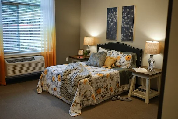 Fieldstone Memory Care of Puyallup bedroom