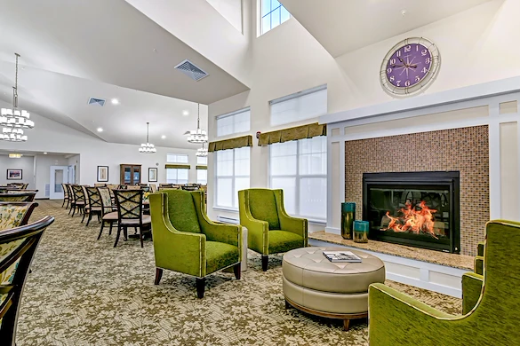 Capitol Ridge Gracious Retirement Living Hawthorn Senior Independent Living in Bristow, Virginia living room