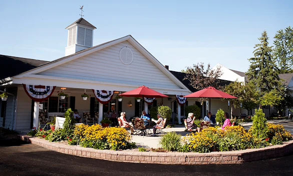 American House Elmwood, senior living community offering independent living, assisted living, memory care, and respite care in Rochester Hills, MI, front exterior