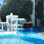 Main courtyard fountain