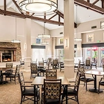 Woodbridge Terrace of Irvine, independent living, assisted living, and memory care in Irvine, CA, dining room