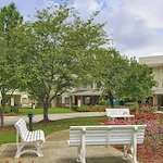 Outdoor space at Regency House