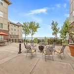 Ecumen Lakeshore Senior Living Outdoor Patio 