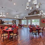 Charter Senior Living of Davison dining room