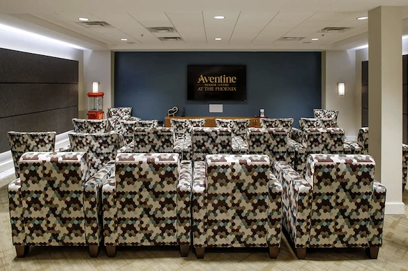 Verena at Delray movie theatre