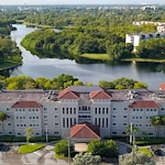 Lenox on the Lake senior living community offering assisted living and memory care in Lauderhill, FL, front exterior
