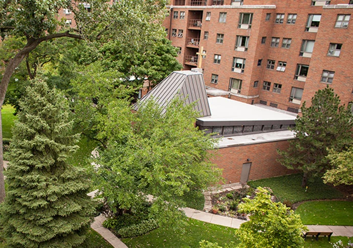 Ascension Living Resurrection Village Senior Living in Chicago, Illinois front exterior