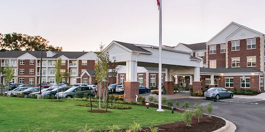 Sycamore Ridge Gracious Retirement Living Hawthorn Senior Independent Living in Collierville, Tennessee front exterior