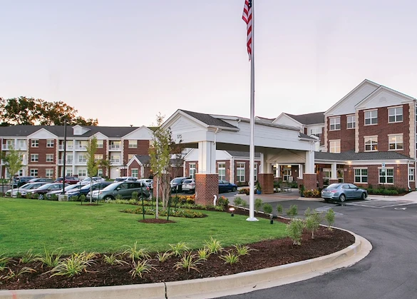 Sycamore Ridge Gracious Retirement Living Hawthorn Senior Independent Living in Collierville, Tennessee front exterior