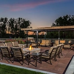 Outdoor Patio and Fire Pit