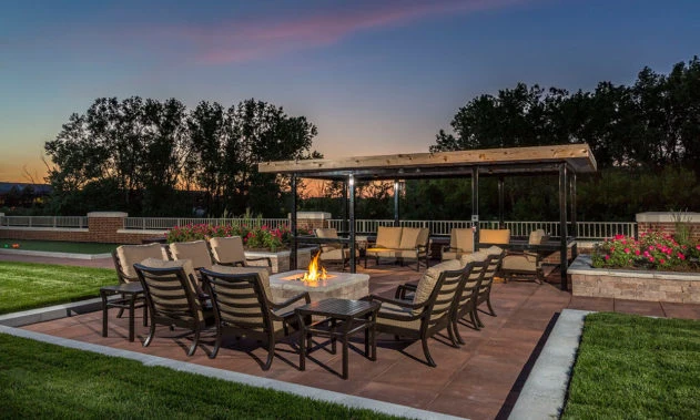 Outdoor Patio and Fire Pit