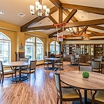 Aspens at Fort Collins Senior Living, senior living community offering assisted living, memory care, and respite care in Fort Collins, CO, dining room
