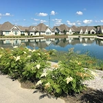 Fieldstone Villas Independent Living Neighborhood boasts 3 ponds