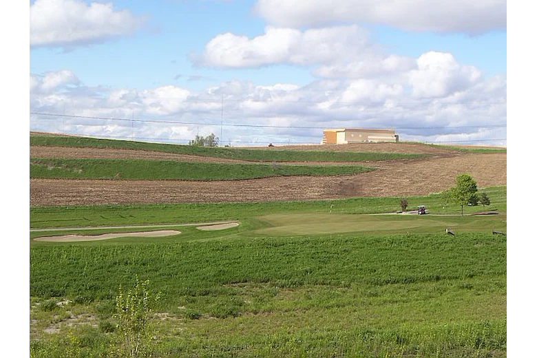 View of the golf course