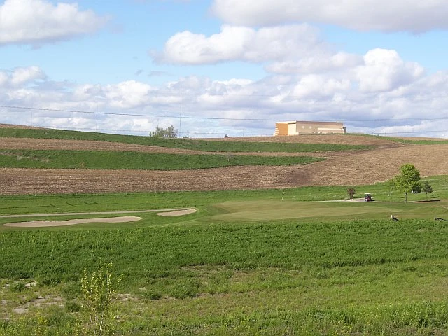 View of the golf course
