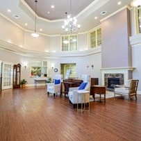 Fredericksburg senior living that is spacious and inviting.