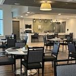 Astral at Franklin, senior living community offering independent living, assisted living, and memory care in Franklin, IN, dining room