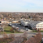 Rosewalk at Lutherwoods Assisted Senior Living in Indianapolis, IN drone view