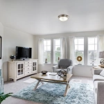 Steeplechase Gracious Retirement Living Hawthorn Senior Independent Living in Oxford, Florida apartment living room