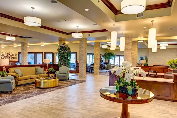 The Village at Keizer Ridge Assisted Living and Memory Care lobby