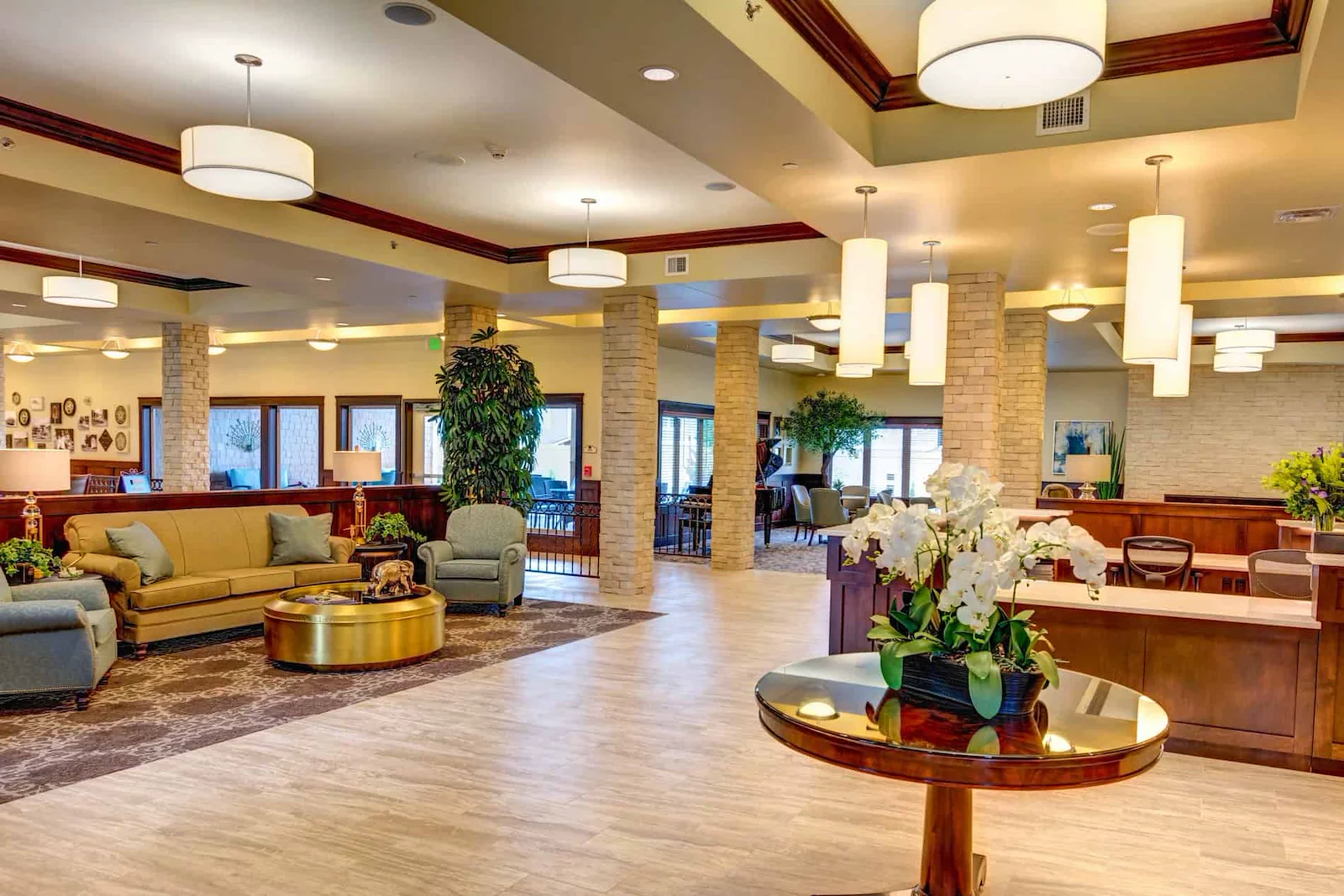 The Village at Keizer Ridge Assisted Living and Memory Care lobby