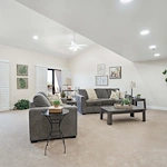 Rosewood Senior Living in Bakersfield, CA, living room