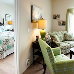 Chesterfield Heights Gracious Retirement Living Hawthorn Senior Independent Living in Midlothian, Virginia apartment living and bedroom