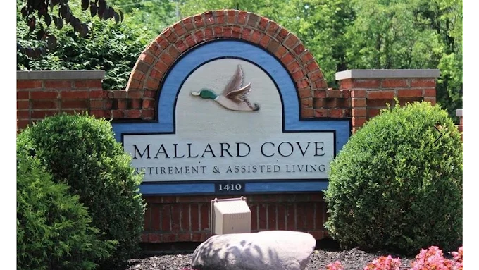 Mallard Cove Senior Living in Cincinnati, OH, community sign