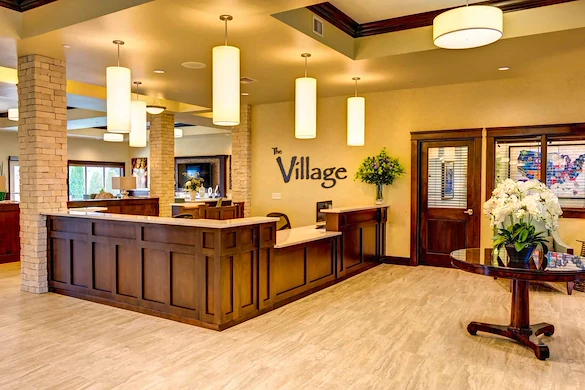 The Village at Keizer Ridge Assisted Living and Memory Care front desk