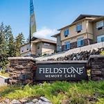 Fieldstone Memory Care of Puyallup community sign