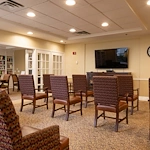 Charter Senior Living of Danvers tv room