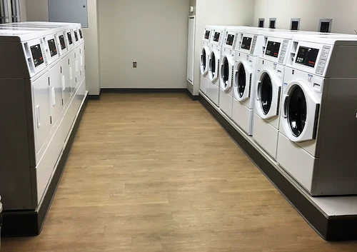 Ligutti Tower independent senior living laundry