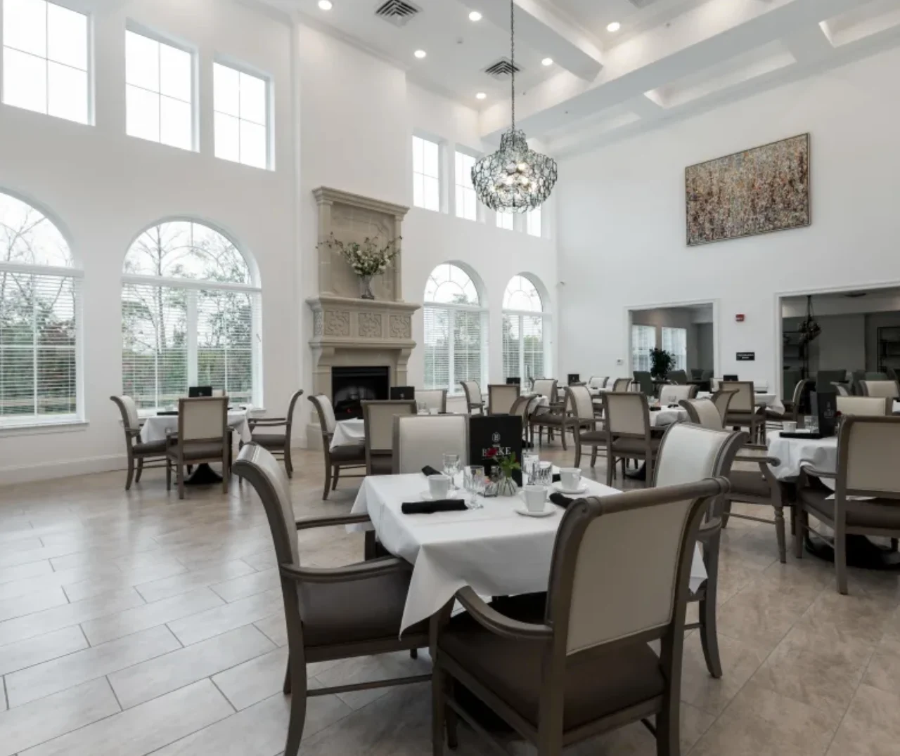 The Blake at Charlottesville dining room