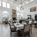 The Blake at Charlottesville dining room