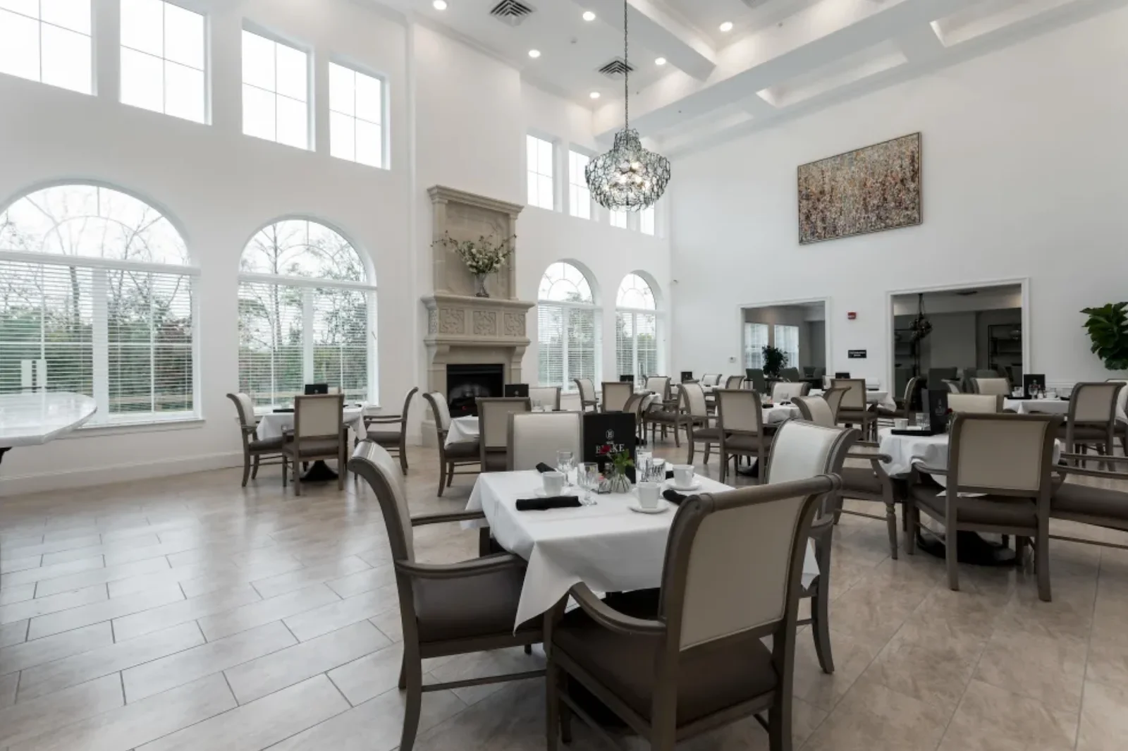 The Blake at Charlottesville dining room