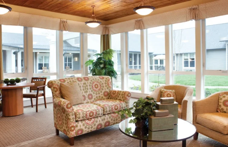 Concord Place Senior Memory Care in Knoxville, TN porch