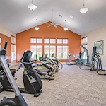 Cottonwood Estates Gracious Retirement Living Hawthorn Senior Independent Living in Alpharetta, Georgia gym fitness center