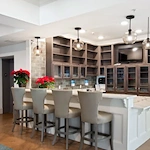 The Blake at Colonial Club bar area